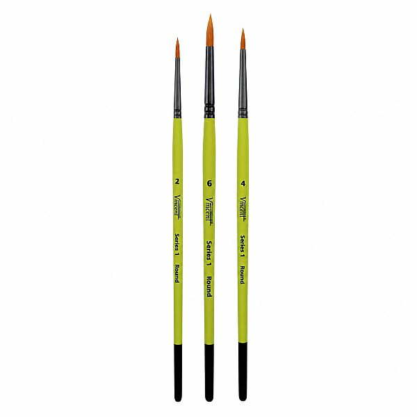 Vincent Fırça Seti Seri 1 (5'Li Set) - 6