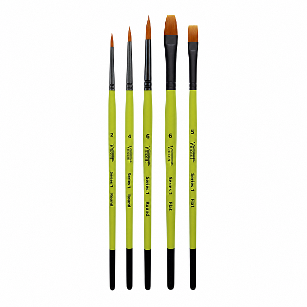 Vincent Fırça Seti Seri 1 (5'Li Set) - 2