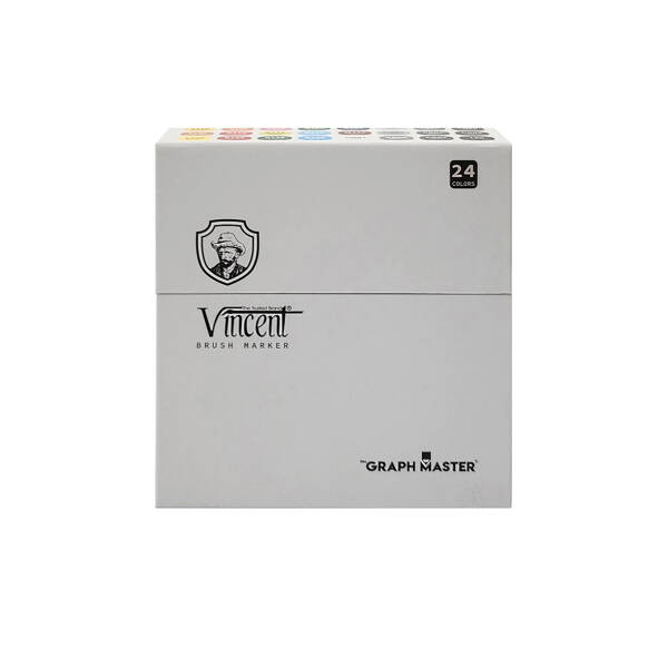 Vincent Graph Master Brush Marker 24 - 1