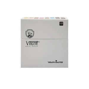 Vincent Graph Master Brush Marker 24R - Vincent