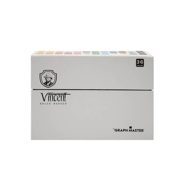 Vincent Graph Master Brush Marker 36 - 1