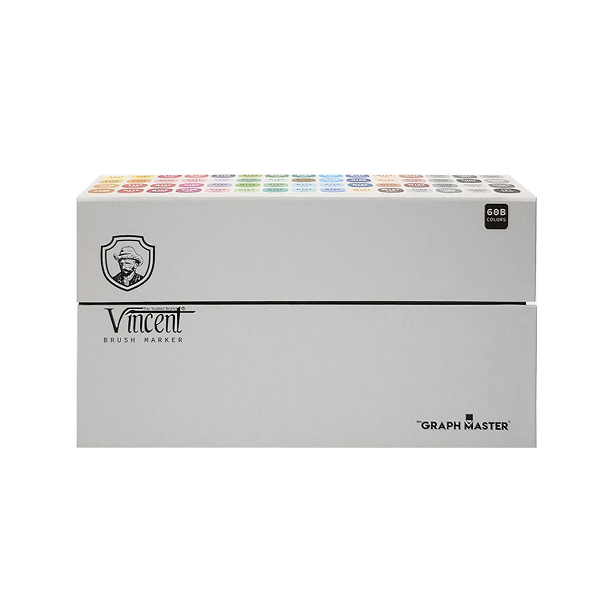 Vincent Graph Master Brush Marker 60B