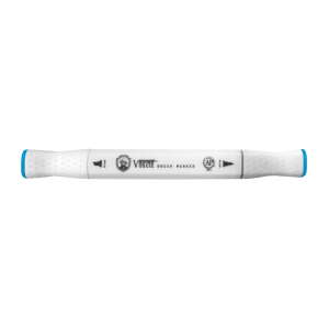 Vincent Graph Master Brush Marker B128 Process Blue - 2