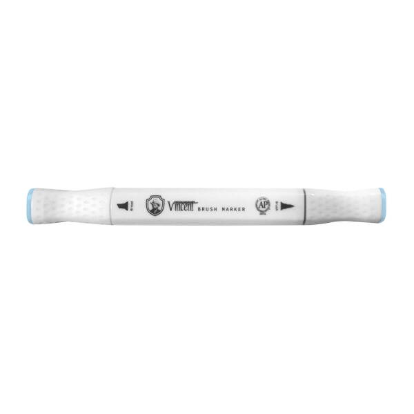 Vincent Graph Master Brush Marker B133 Ri̇ver Blue - 2