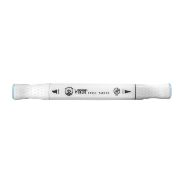 Vincent Graph Master Brush Marker B142 Fai̇r Aqua - 2