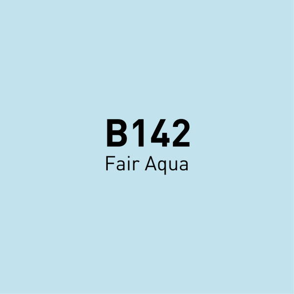 Vincent Graph Master Brush Marker B142 Fai̇r Aqua - 4