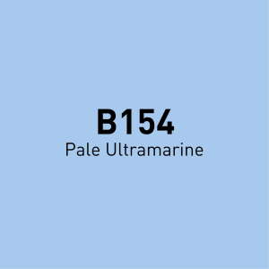 Vincent Graph Master Brush Marker B154 Pale Ultramari̇ne - 4