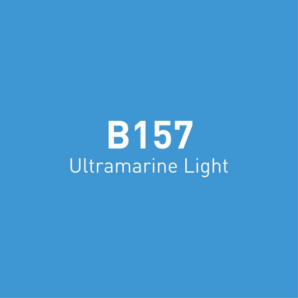 Vincent Graph Master Brush Marker B157 Ultramarine Light - 4