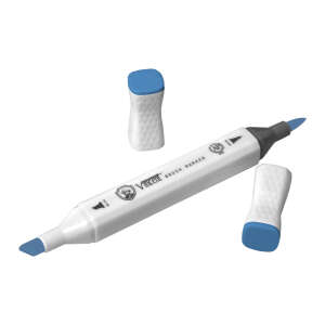 Vincent Graph Master Brush Marker B157 Ultramarine Light - 3