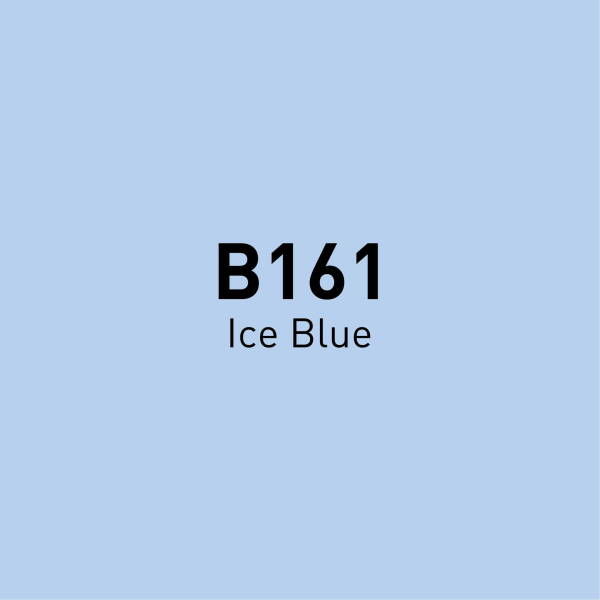 Vincent Graph Master Brush Marker B161 Ice Blue - 4