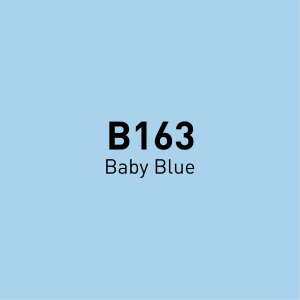 Vincent Graph Master Brush Marker B163 Baby Blue - 4