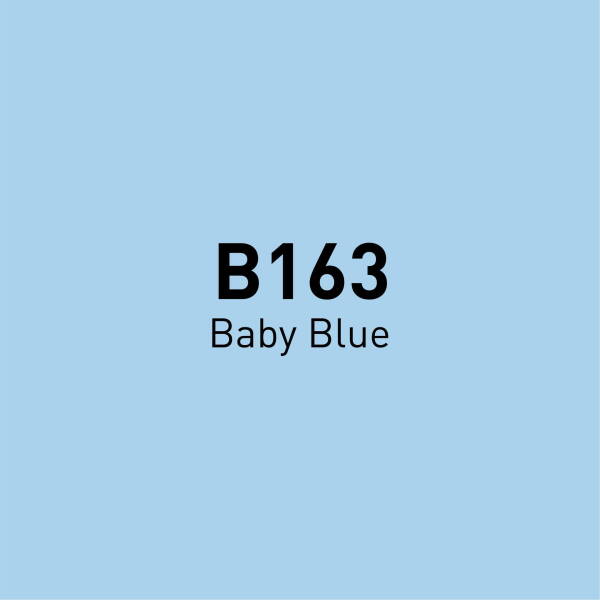 Vincent Graph Master Brush Marker B163 Baby Blue - 4