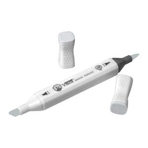 Vincent Graph Master Brush Marker Cg01 Cool Gray 01 - 3