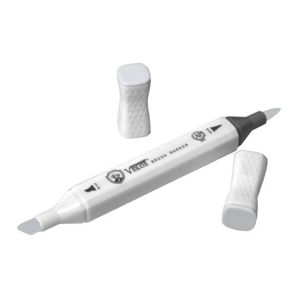 Vincent Graph Master Brush Marker Cg01 Cool Gray 01 - 3