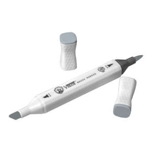 Vincent Graph Master Brush Marker Cg05 Cool Gray 05 - 3