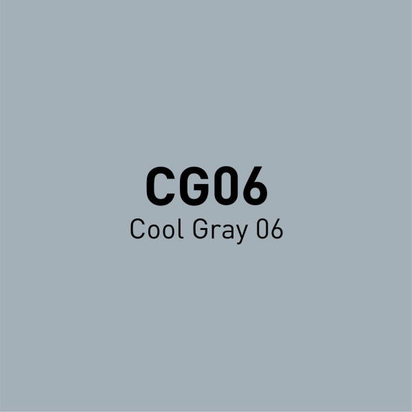 Vincent Graph Master Brush Marker Cg06 Cool Gray 06 - 4
