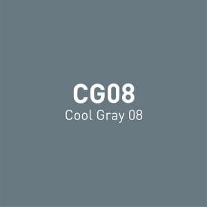 Vincent Graph Master Brush Marker Cg08 Cool Gray 08 - 4