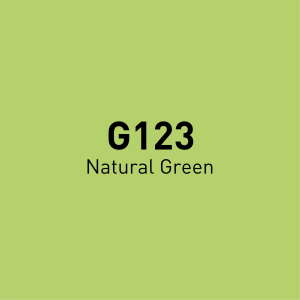 Vincent Graph Master Brush Marker G123 Natural Green - 4