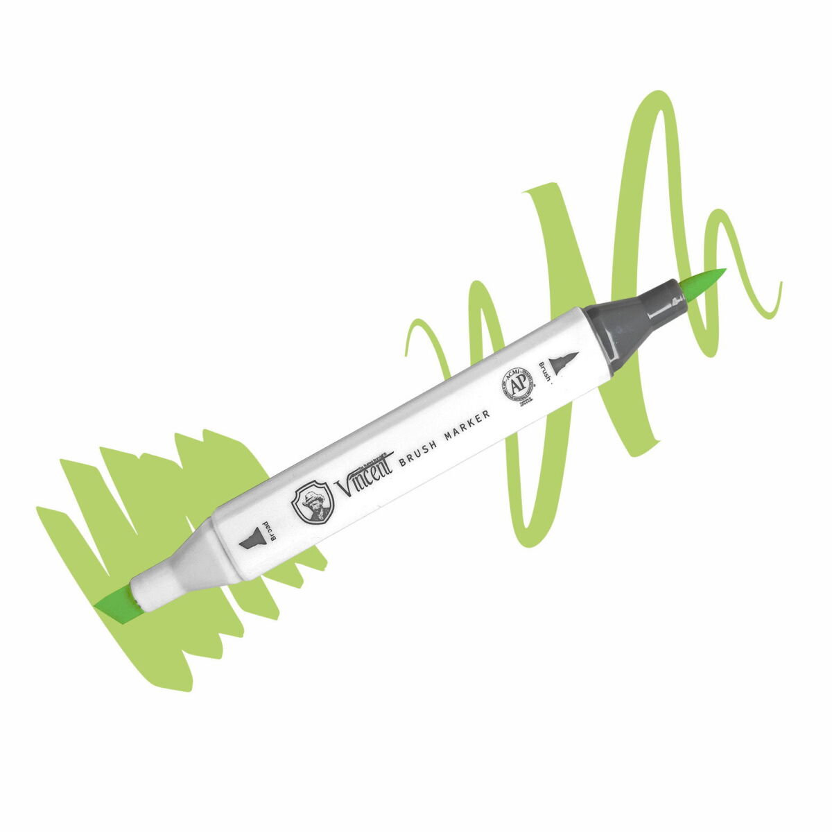 Vincent Graph Master Brush Marker G123 Natural Green