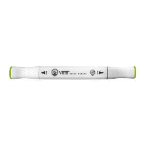Vincent Graph Master Brush Marker G125 Fresh Green - 2