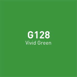 Vincent Graph Master Brush Marker G128 Vi̇vi̇d Green - 4