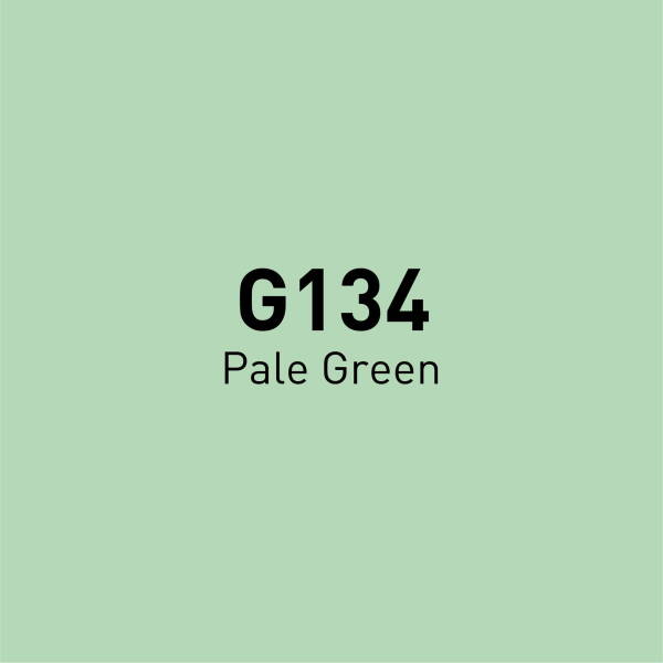 Vincent Graph Master Brush Marker G134 Pale Green - 4