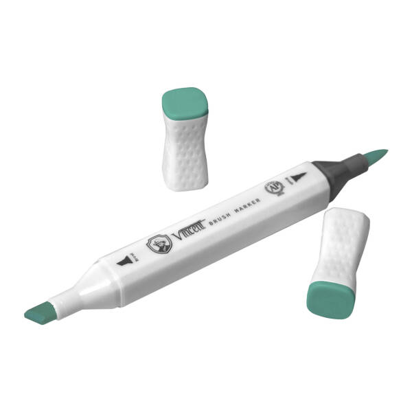 Vincent Graph Master Brush Marker G137 Malachi̇te - 3