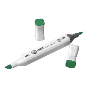 Vincent Graph Master Brush Marker G148 Medi̇um Green - 3