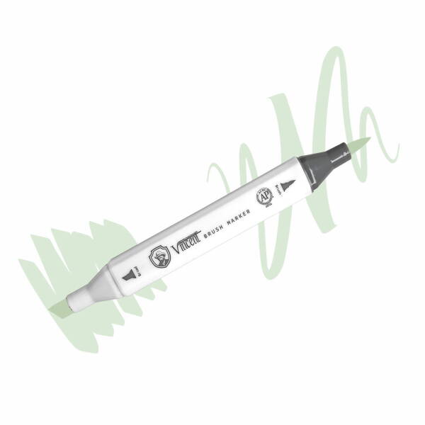Vincent Graph Master Brush Marker G153 Li̇me - 1