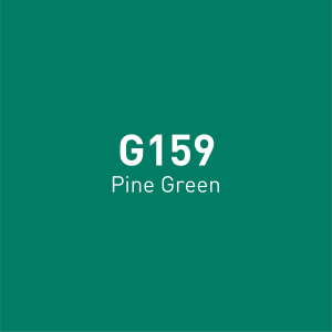 Vincent Graph Master Brush Marker G159 Pi̇ne Green - 4
