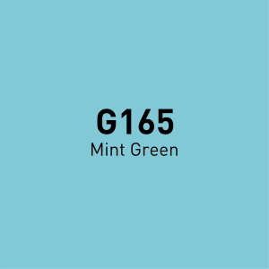Vincent Graph Master Brush Marker G165 Mi̇nt Green - 4