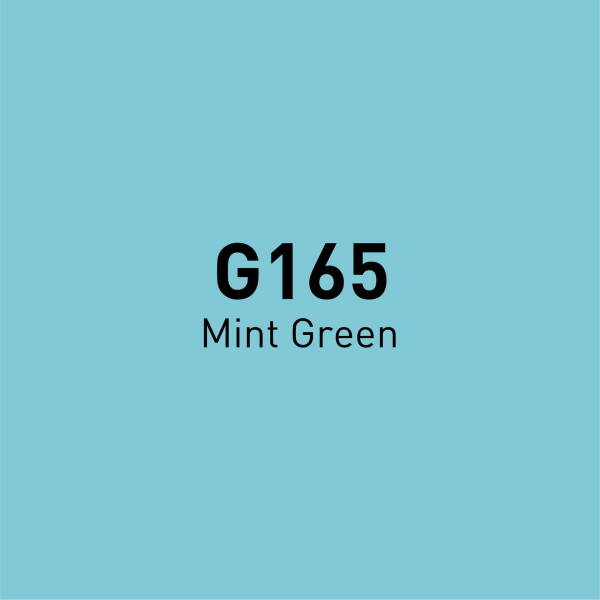 Vincent Graph Master Brush Marker G165 Mi̇nt Green - 4