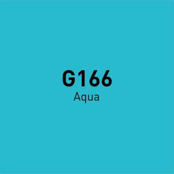 Vincent Graph Master Brush Marker G166 Aqua - 4