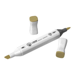 Vincent Graph Master Brush Marker G177 Oli̇ve - 3