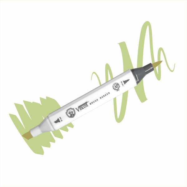 Vincent Graph Master Brush Marker G184 Forest Green - 1