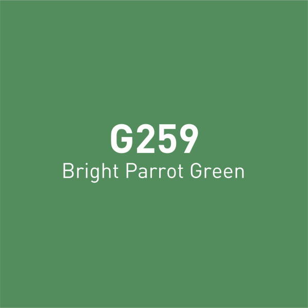 Vincent Graph Master Brush Marker G259 Bri̇ght Parrot Green - 4