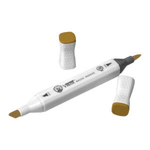 Vincent Graph Master Brush Marker W184 Raw Sienna - 3