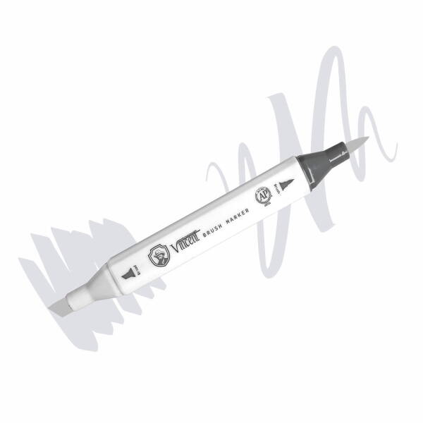 Vincent Graph Master Brush Marker Ng01 Neutral Gray 01 - 1