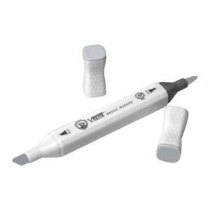 Vincent Graph Master Brush Marker Ng02 Neutral Gray 02 - 3