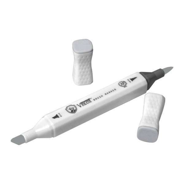 Vincent Graph Master Brush Marker Ng02 Neutral Gray 02 - 3