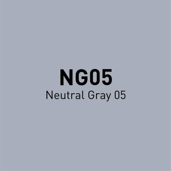Vincent Graph Master Brush Marker Ng05 Neutral Gray 05 - 4