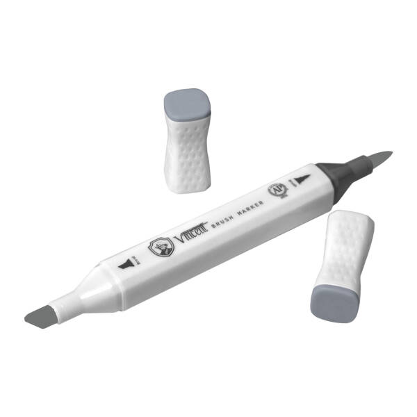 Vincent Graph Master Brush Marker Ng05 Neutral Gray 05 - 3