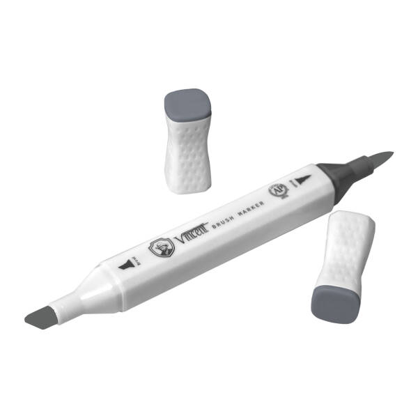 Vincent Graph Master Brush Marker Ng07 Neutral Gray 07 - 3