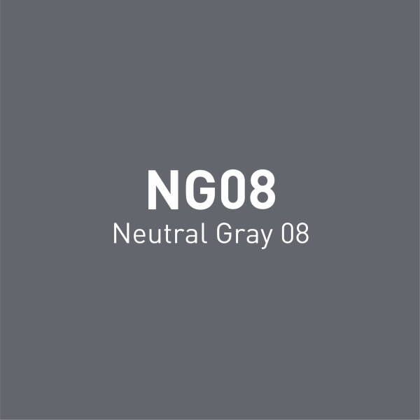 Vincent Graph Master Brush Marker Ng08 Neural Gray 08 - 4