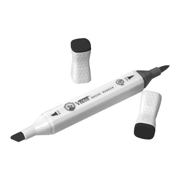 Vincent Graph Master Brush Marker Ng10 Neutral Gray 10 - 3