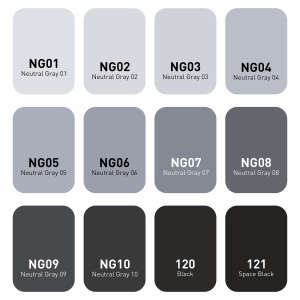 Vincent Graph Master Brush Marker Ng12 - 2