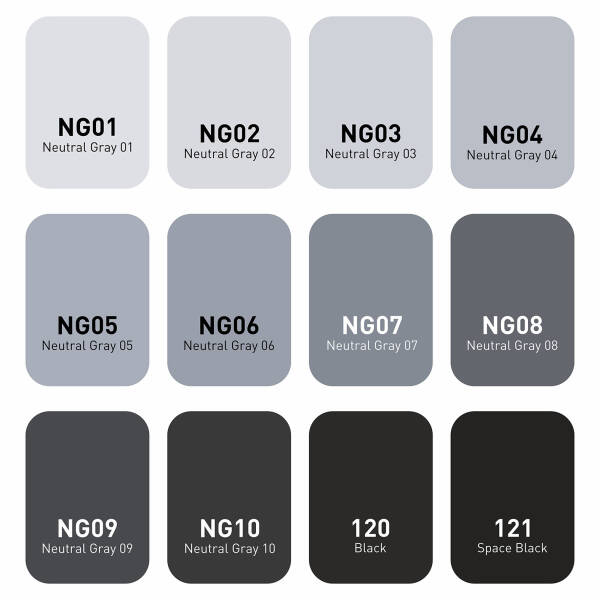 Vincent Graph Master Brush Marker Ng12 - 2