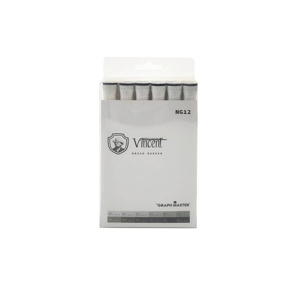 Vincent Graph Master Brush Marker Ng12 - 1