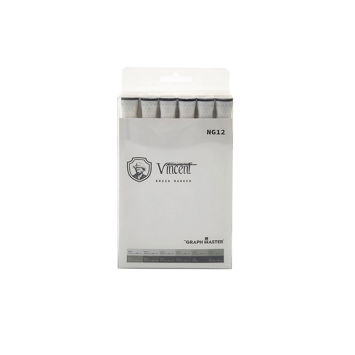 Vincent Graph Master Brush Marker Ng12