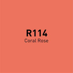 Vincent Graph Master Brush Marker R114 Coral Rose - 4